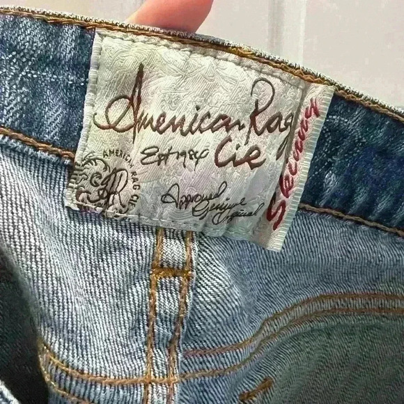 American Rag Juniors Skinny Jeans Size 9 Medium Wash - Picture 7 of 13